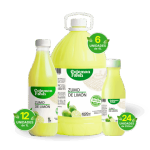 Zumo de Limón 100% Natural  (250ml / 1L / 4L)